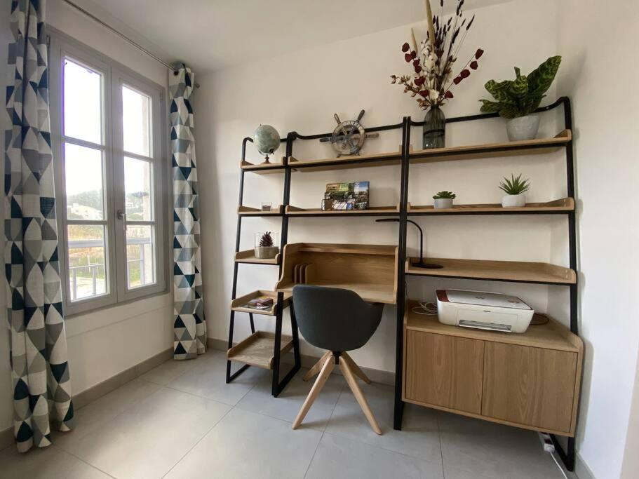 B32- T3-Les Hauts Du Port-Parking-Clim-Wifi-50M Du Port 보니파시오 외부 사진
